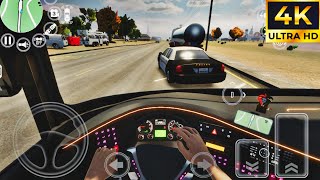 Driving School Simulator 2026! Neplan City liner Coach Bus Drive - City Bus Driver Android Gameplay