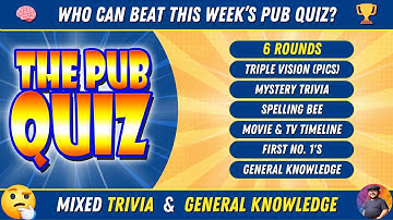 PUB QUIZ: 45 Epic Trivia Quiz Questions To Test You!
