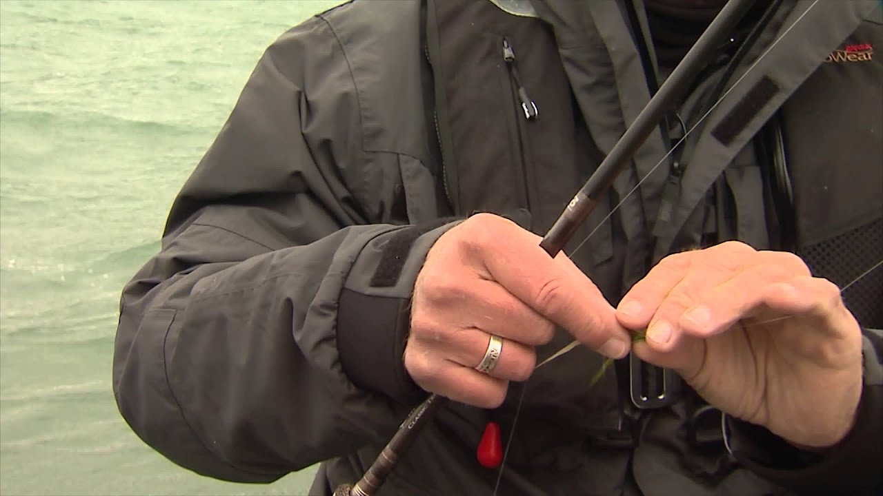 Sufix Leader & Streamer fly rig for trophy Brown Trout, Niagara River