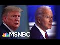 Combative Trump And Measured Biden At Dueling Town Halls | The 11th Hour | MSNBC
