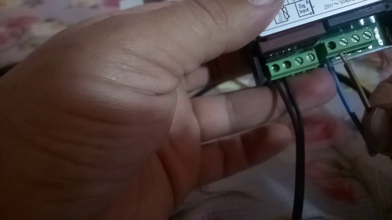 تركيب ترمستات dixell كهربائيا جزء 1