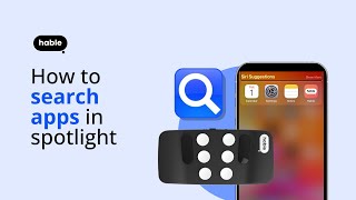 How To Search Apps with Spotlight | Accessibility on iOS, iPhone and iPad