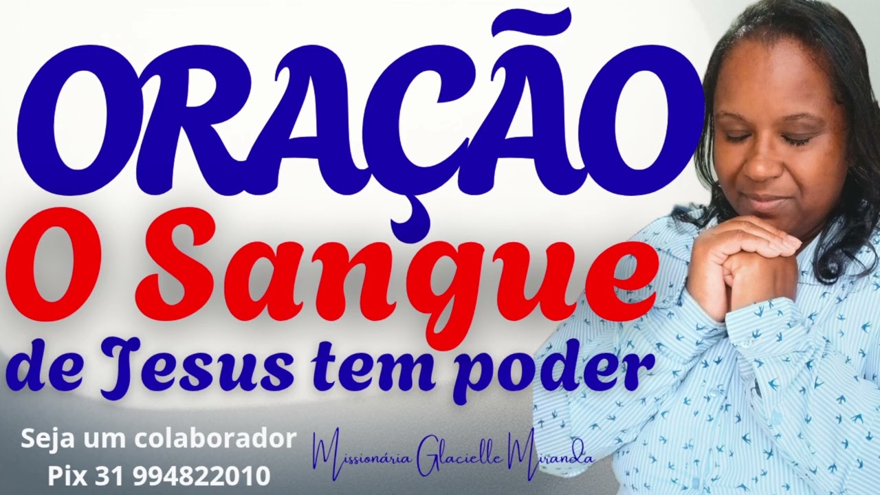 08/03/2026 O SANGUE DE JESUS TEM PODER COM MISSIONÁRIA GLACIELLE MIRANDA #glaciellemiranda