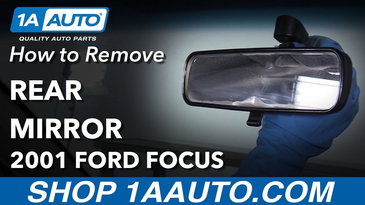How to Replace Rear View Mirror 2000-04 Ford Focus | 1A Auto