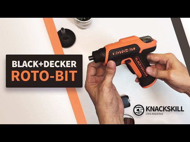 BLACK+DECKER 4V MAX Cordless Screwdriver with Bit Storage