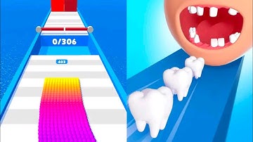 Smile Rush vs Canvas run - All New Games Walkthrough Android iOS Gameplay NXIEOCM