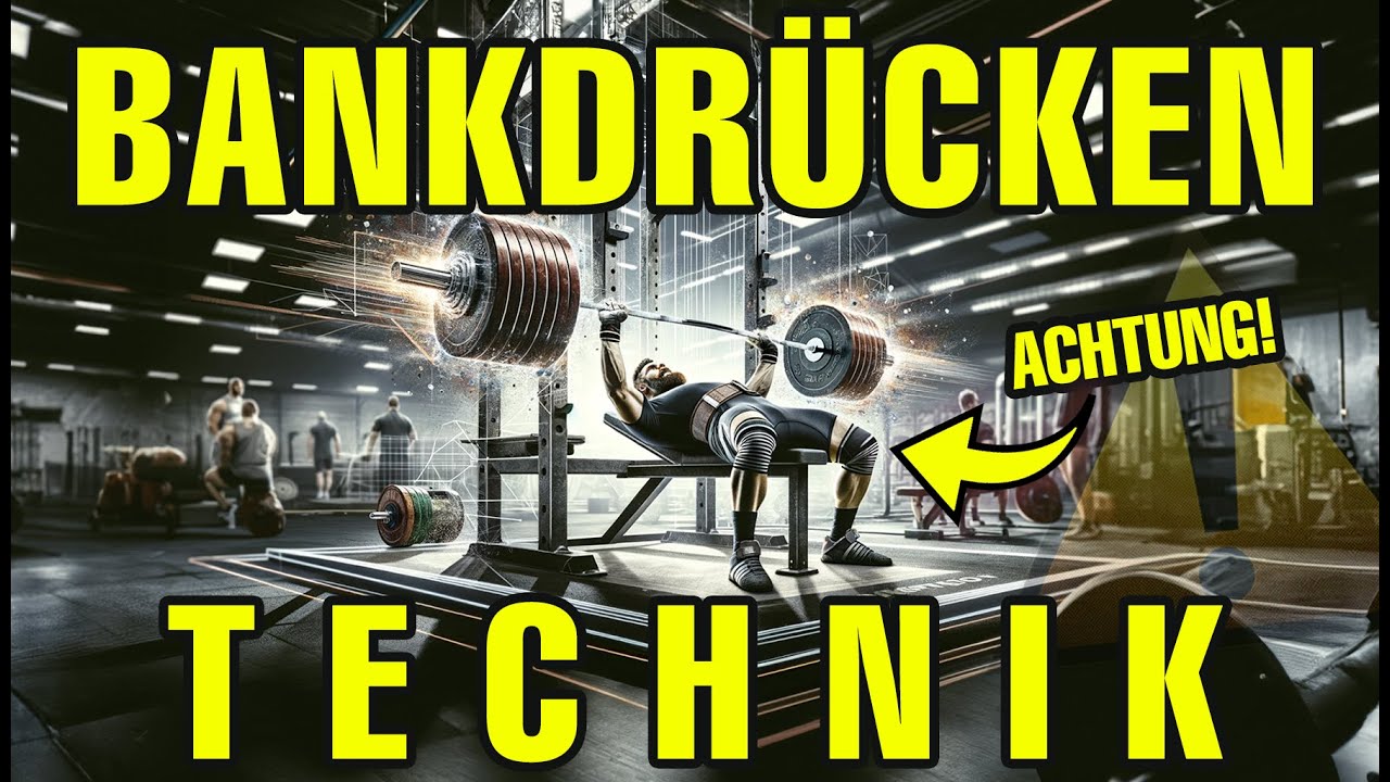 MIT DIESER TECHNIK werde ich dieses Jahr 150kg BANKDRÜCKEN | Leg Drive Tutorial