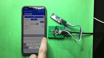 Adafruit Trinket M0 with Bluetooth LED Control