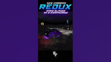 Angie blinked once, RX-8 disappeared into the night | NFS Carbon Redux 