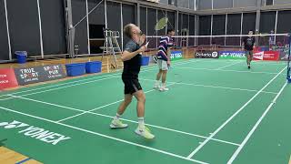 Brian Yang Practice Before Canadian International Challenge 2024