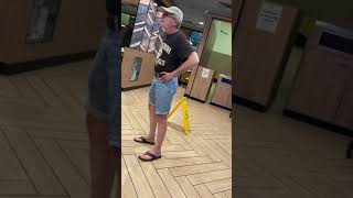 Male Karen freaking out at McDonald’s