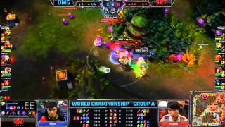 Faker insane Gragas play