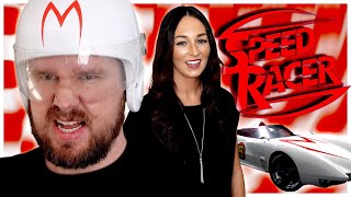 My wife watches SPEED RACER for the FIRST time || Movie Reaction