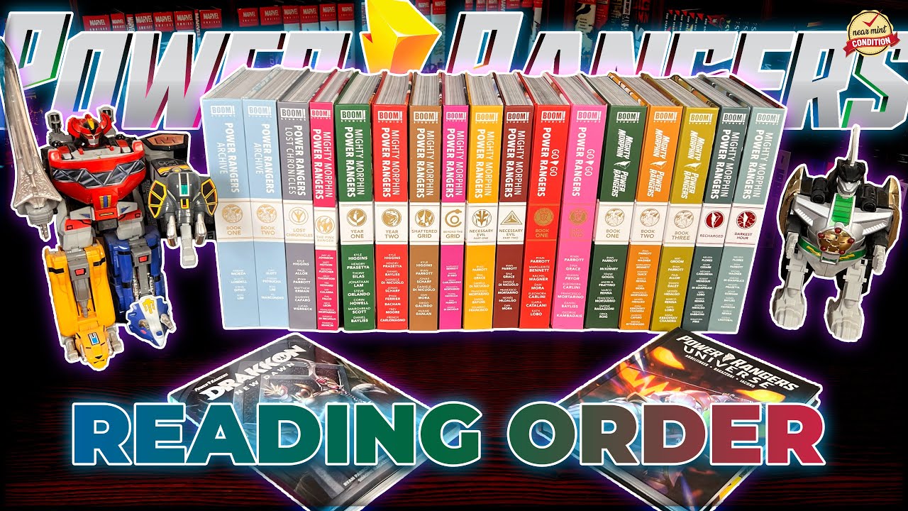 Mighty Morphin' Power Rangers Comic Book Reading Order!  Mighty Morphin Power Rangers Deluxe Edition