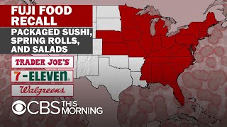 Sushi sold at retailers like Trader Joe's and 7-Eleven recalled over listeria concerns