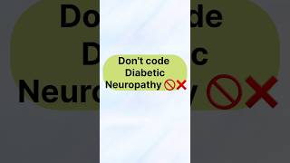 “Diabetic neuropathy coding lo confusion aa? ⚠️#medicalcoding #icd10#hcccoding#dailyshorts