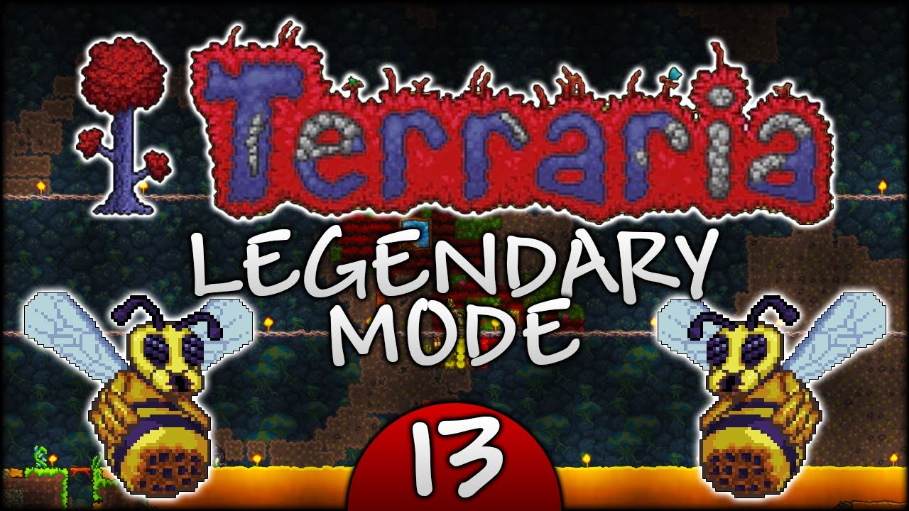 Bee is QUEEN! | Terraria Legendary Mode #13 - YouTube