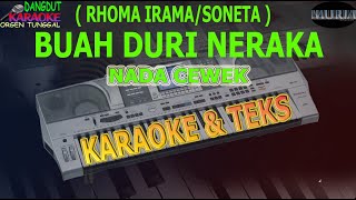 karaoke dangdut BUAH DURI NERAKA RHOMA IRAMA SONETA NADA CEWEK kyboard KN2400/2600