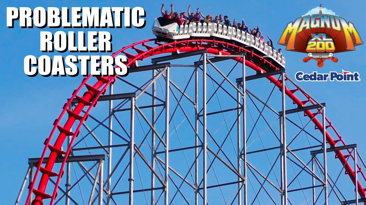 Problematic Roller Coasters - Magnum XL 200 @ Cedar Point - The Original Hyper Roller Coaster - YouTube