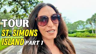 Where to Live on St Simons Island South End vs Mid-South Popular Neighborhood Tour Part 1