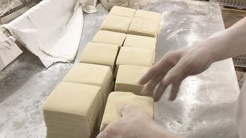 How to make Wonton Wrappers #Dumpling Wrappers #만두 래퍼 #ASMR