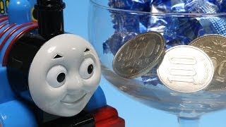 きかんしゃトーマス チョコレート 貯金箱 おもちゃ Thomas & Friends money box toy chocolate