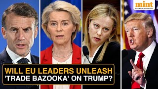 Trump Vs Europe Trade Showdown Escalates As Eu Ready To Launch Trade Bazooka Over Greenland