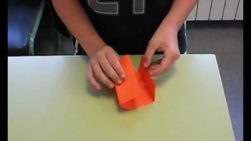 Engraçado - origametria; prisma triangular