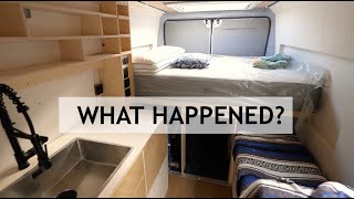 What Happened? Bed, Shower, Storage!!!!