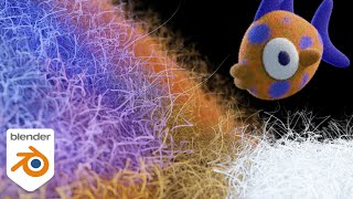 The softest fuzz you can't touch, Geometry Nodes Blender