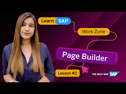 How to Use Page Builder? | SAP Work Zone | Tutorial Lesson 2