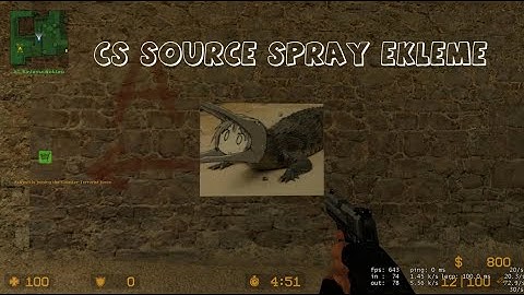 CS:Source How to Make a Custom Spray
