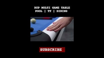RUP MULTI GAME TABLE POOL | TT | DINING #8ballpool #tt #dining