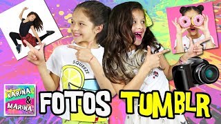 🌸¡¡IMITANDO FOTOS TUMBLR!! ✨ CREANDO las MEJORES FOTOS TUMBLR del mundo: Karina VS Marina