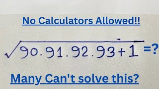Germany | A Nice Math Olympiad Radical Problem 