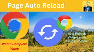 Auto Page Refresh || How to Refresh Browser Automatically || Page ko auto refresh kaisy kern image