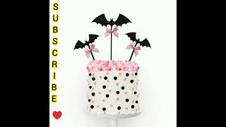 Scary Bat Theme Happy Birthday CAKE ( Looks Beautiful)