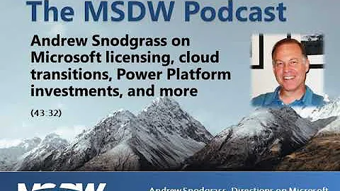Andrew Snodgrass of Directions on Microsoft