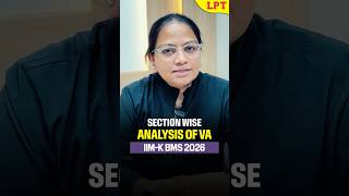 IIM Kozhikode BMS 2026 VARC Section Analysis. #iimkozhikode #shorts