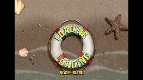 Spongebob Squarepants Movie Game Rock Slide Macho Time Challenge