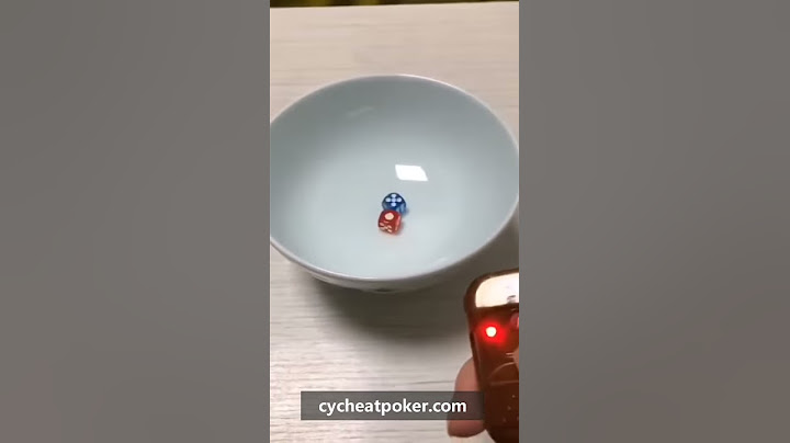 Wireless Remote Control Dice how to cheat dice