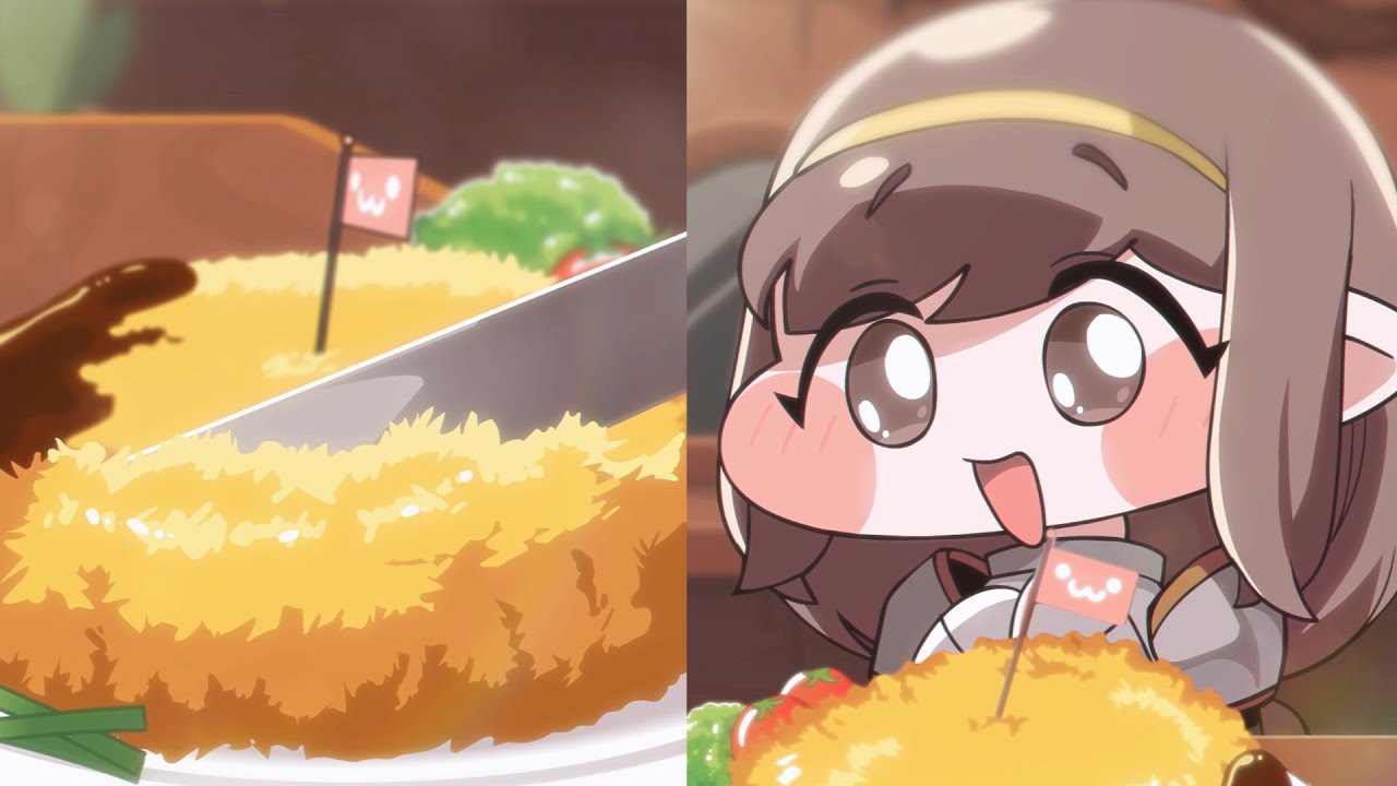 [트릭컬 팬애니] 로네 먹방