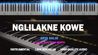 NGLILAKNE KOWE ( Karaoke Akustik Piano - FEMALE KEY ) - Arya Galih