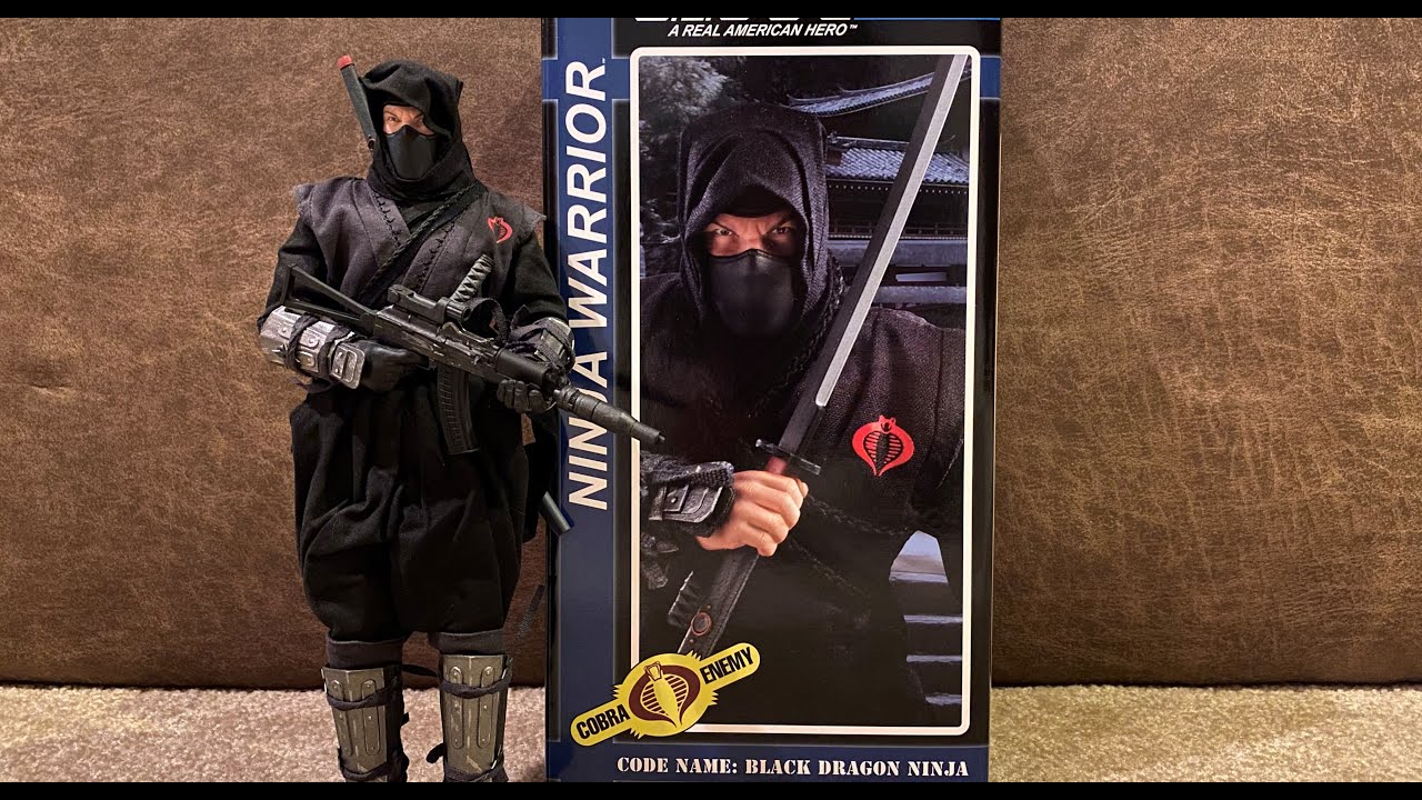 Sideshow Collectibles 2012 GI Joe Black Dragon Ninja Review YouTube
