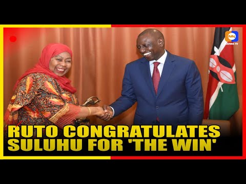 President Ruto Congratulates Samia Suluhu Amid Tanzania S Disputed Re Election East Africa On Edge
