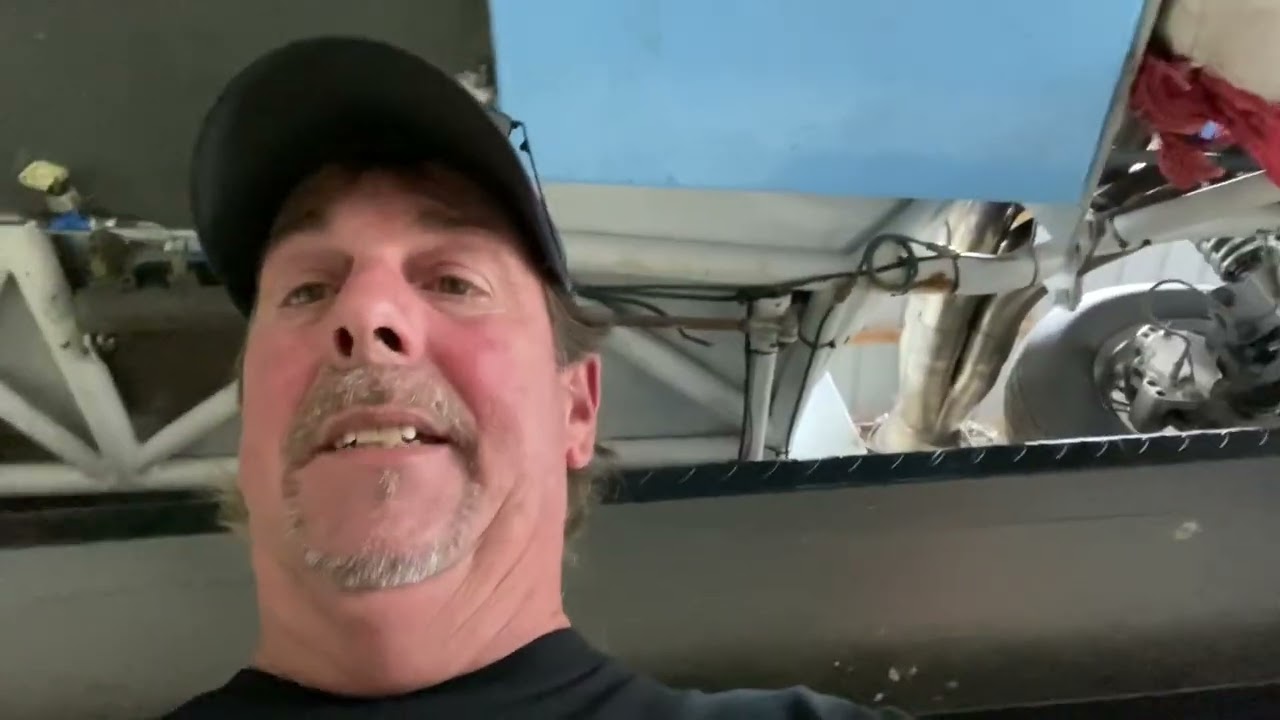 Installing last floor pan in the Chevy2