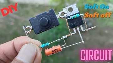 DIY Soft On & Soft Off Light Circuit Using IRFZ44N MOSFET