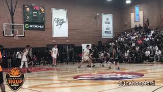 Lamelo ball balling at the Drew league! Sick layup package