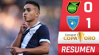 TRIUNFO HISTÓRICO. GUATEMALA SE IMPONE 1-0 y vence por primera vez a JAMAICA en COPA ORO | Resumen