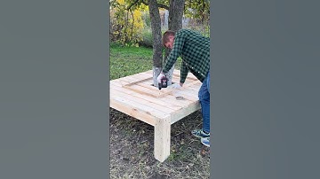 Easy DIY Tree Bench Anyone Can Build!